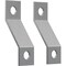 Ekena Millwork Premium Z-Brackets for Barn Door Track (set of 2), Flint Gray GB6001TZFG - alternate 5